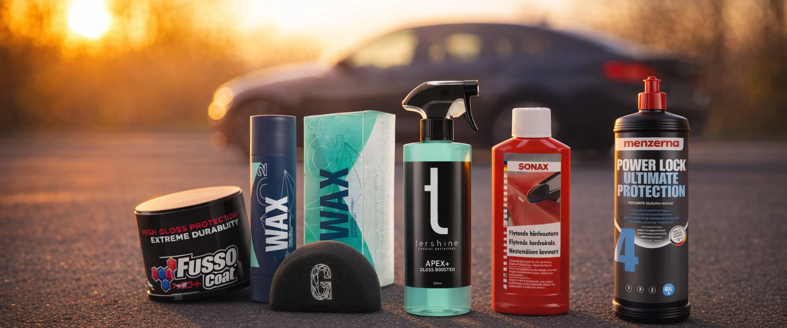 Bilvax bäst i test 2026 – 5 vax som ger tydlig skillnad