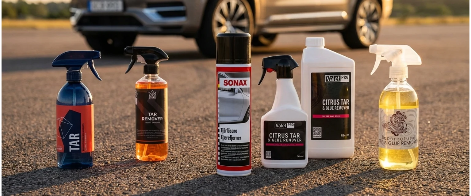 Tjärlösare bäst i test 2026 – 5 favoriter för renare bil