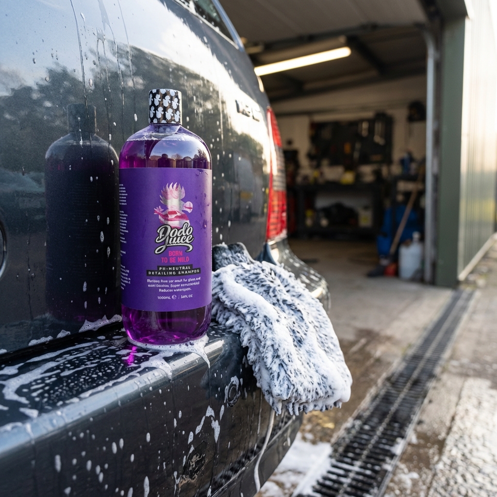 Produkttest av Bilschampo Dodo Juice Born to be Mild – översiktsbild