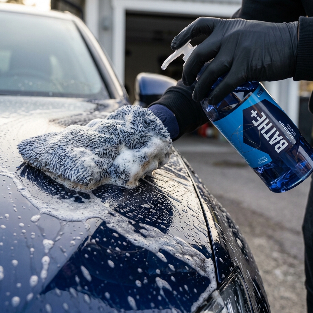 Produkttest av Gyeon Q²M Bathe+ – detaljbild