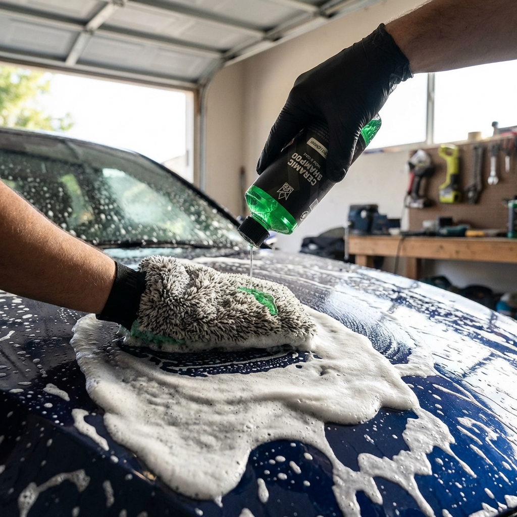 Produkttest av Bilschampo King Carthur Ceramic Shampoo, 500 ml – detaljbild