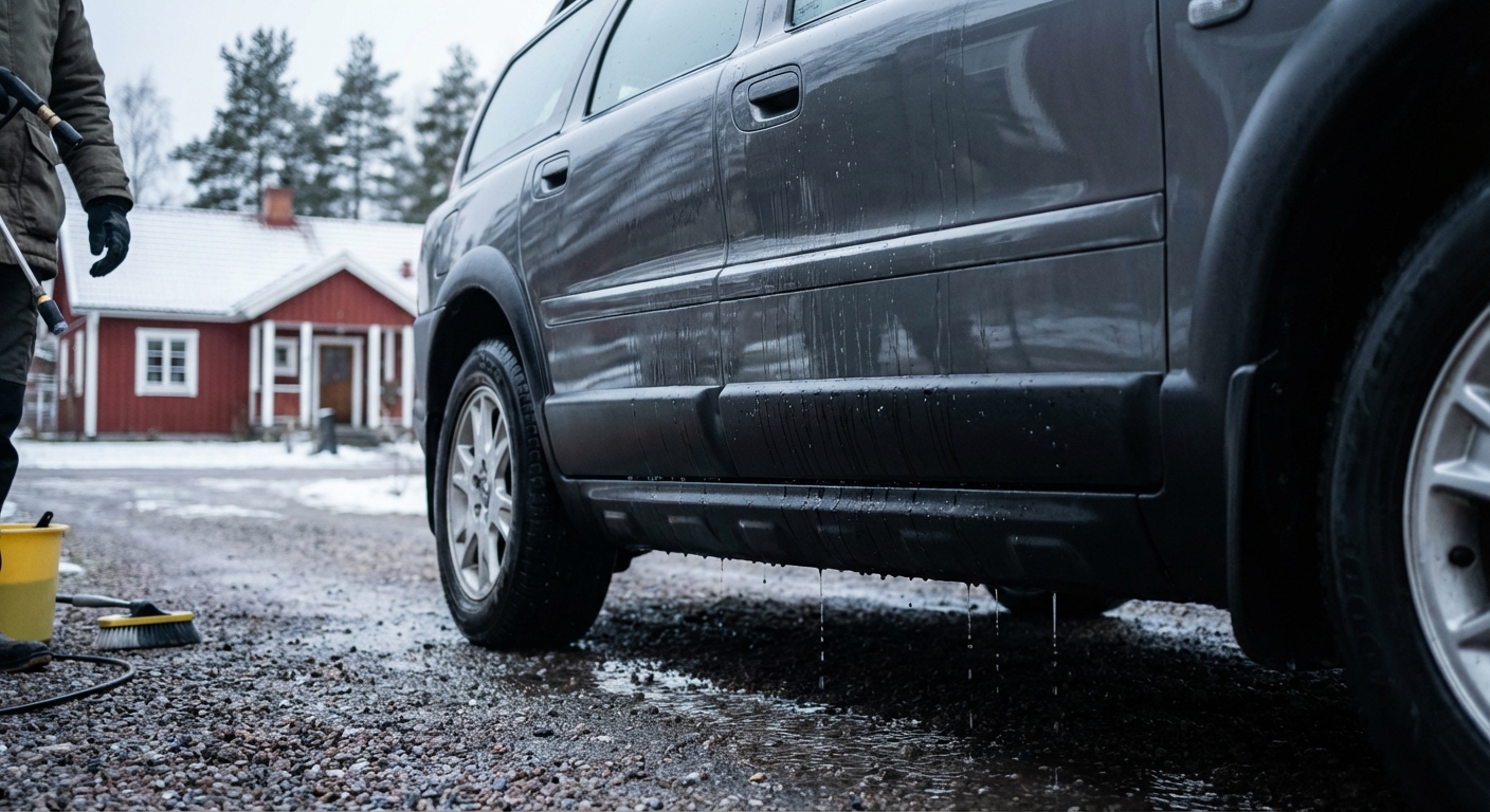 Efter kallavfettning-behandling