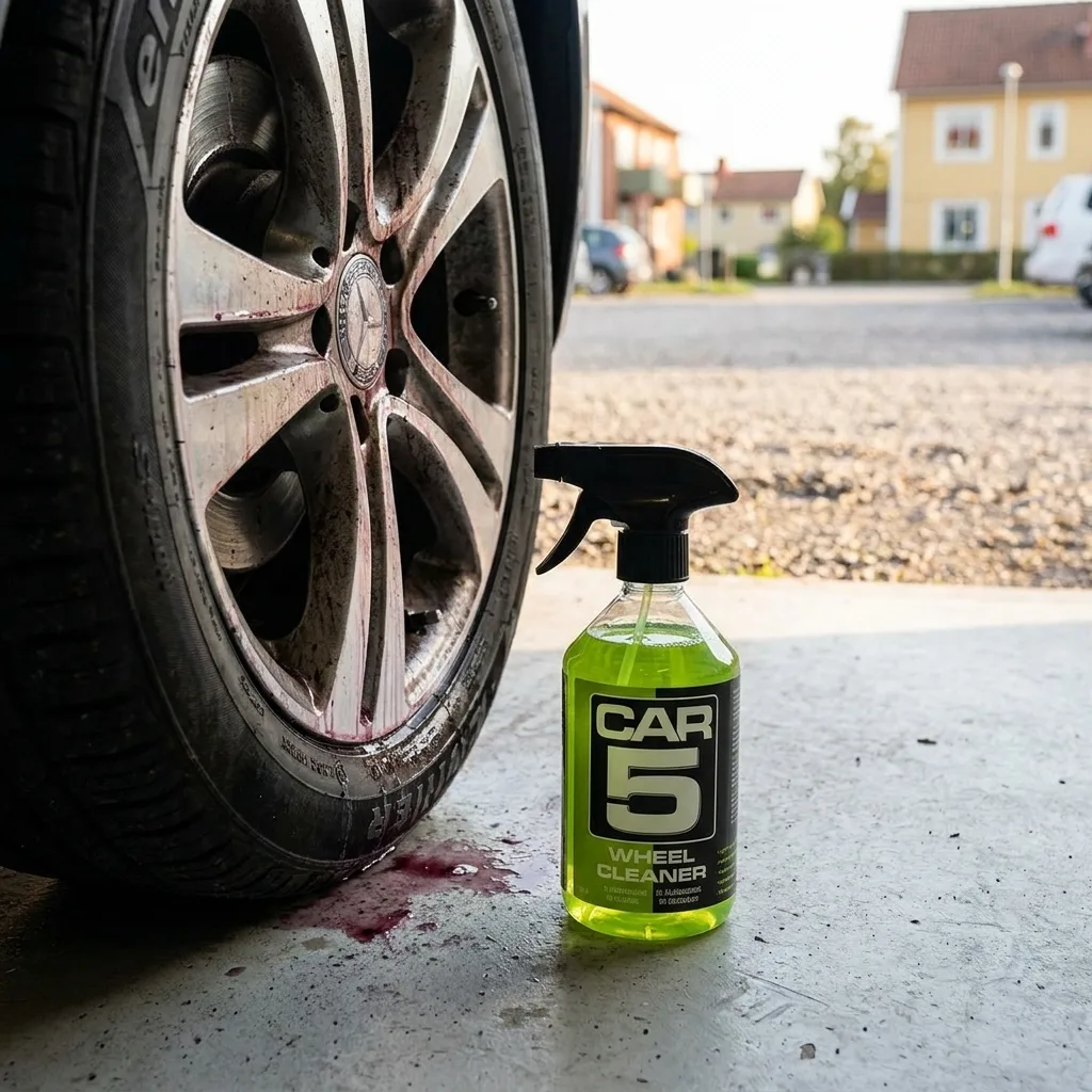 CAR5 Wheel Cleaner i testmiljö