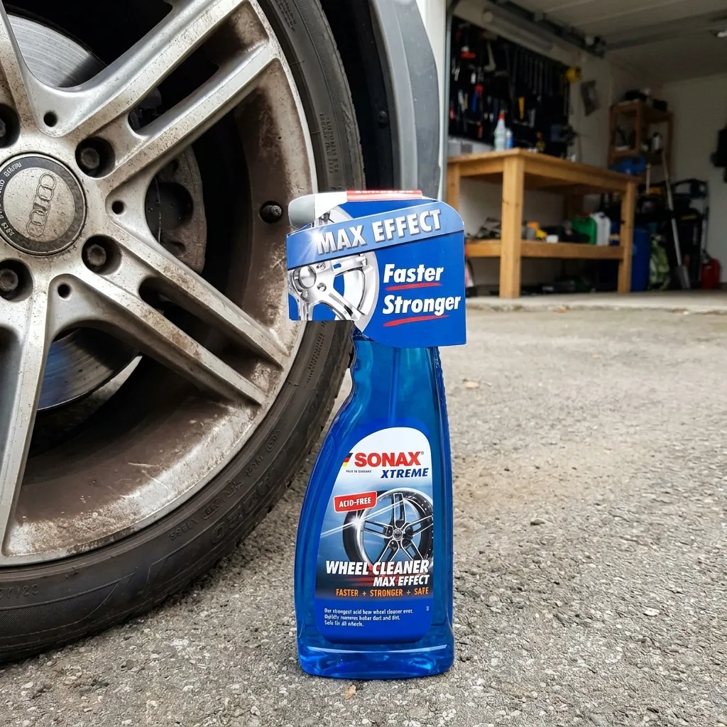 Sonax Xtreme WheelCleaner MaxEffect i testmiljö