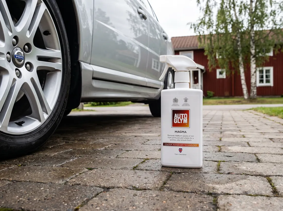 Bildmontage av Autoglym Magma