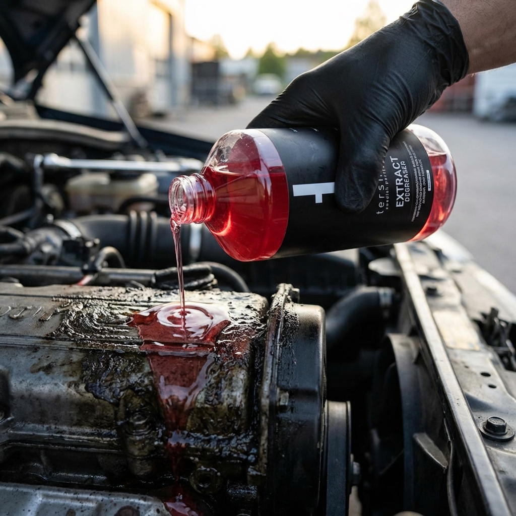 Produkttest av Förtvättsmedel tershine Extract – detaljbild