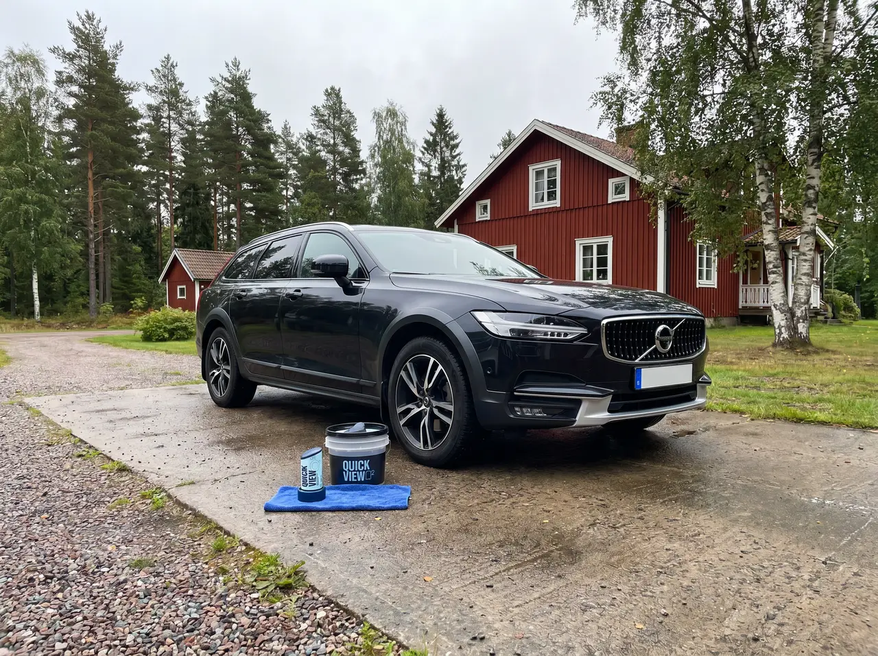 Bildmontage av Gyeon Q² QuickView