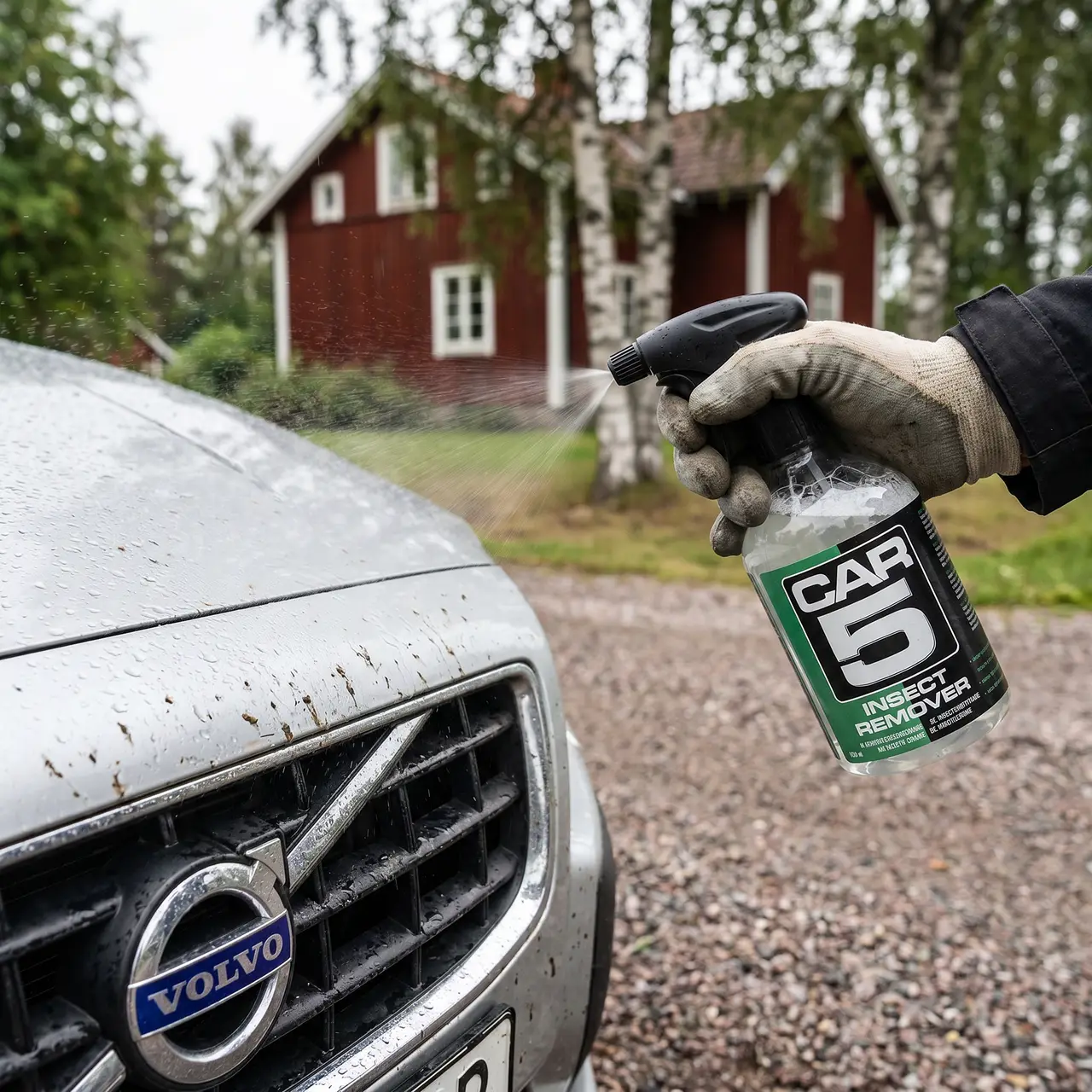 Bildmontage av CAR5 Insect Remover