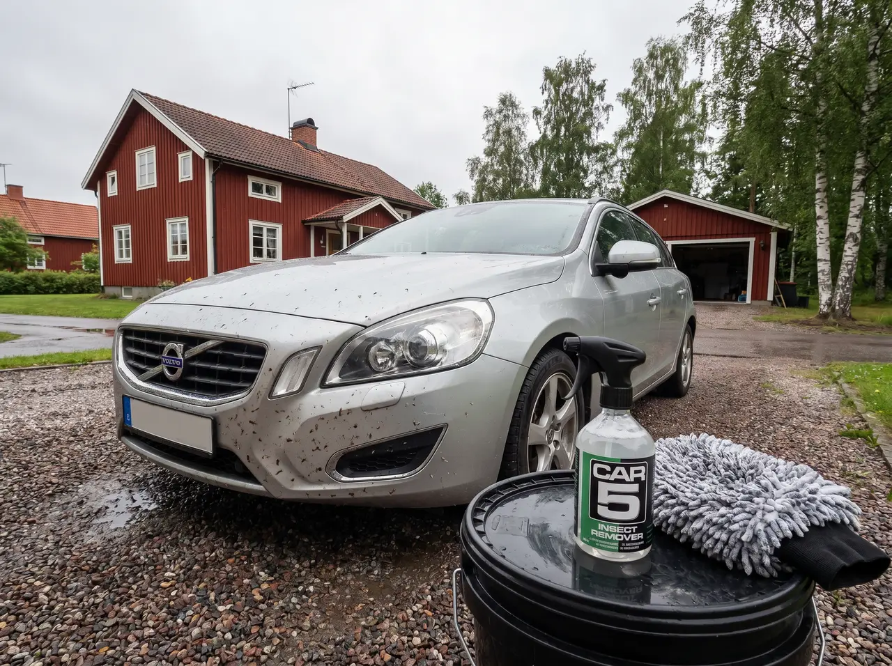 Bildmontage av CAR5 Insect Remover