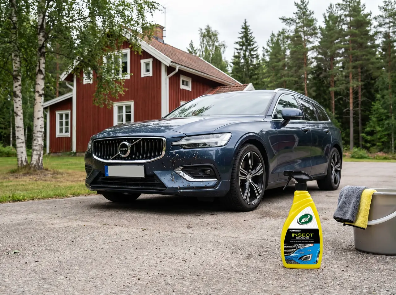 Bildmontage av Turtle Wax Insect Remover