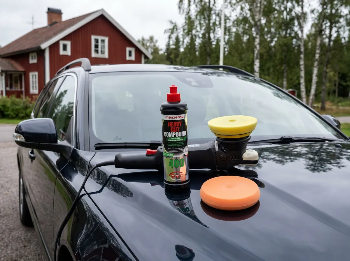 Menzerna Heavy Cut 400 i testmiljö