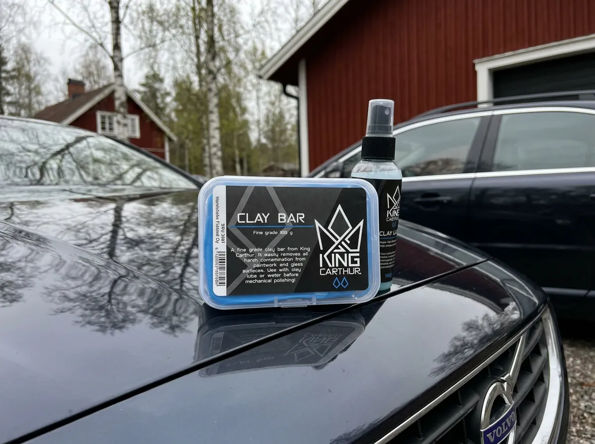 King Carthur Super Smooth Clay Bar i testmiljö