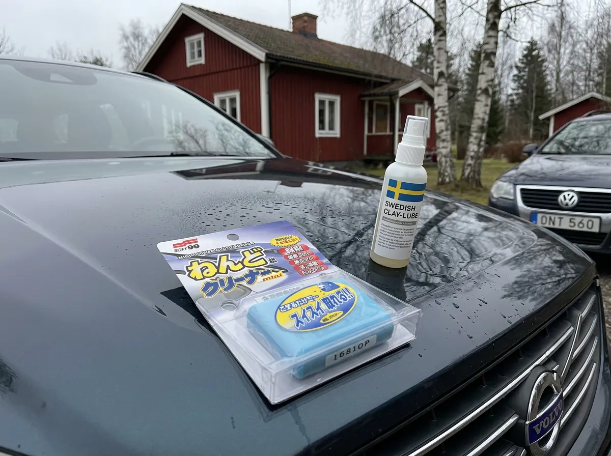 Soft99 Surface Smoother Clay Bar i testmiljö