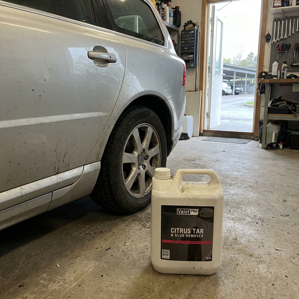 Produkttest av Tjärlösare ValetPRO Citrus Tar Remover (extra effektiv) – översiktsbild