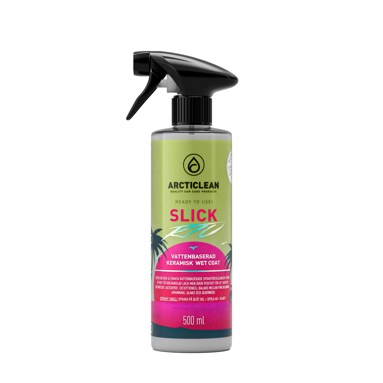Arcticlean Slick vattenbaserad keramisk wet coat 500 ml