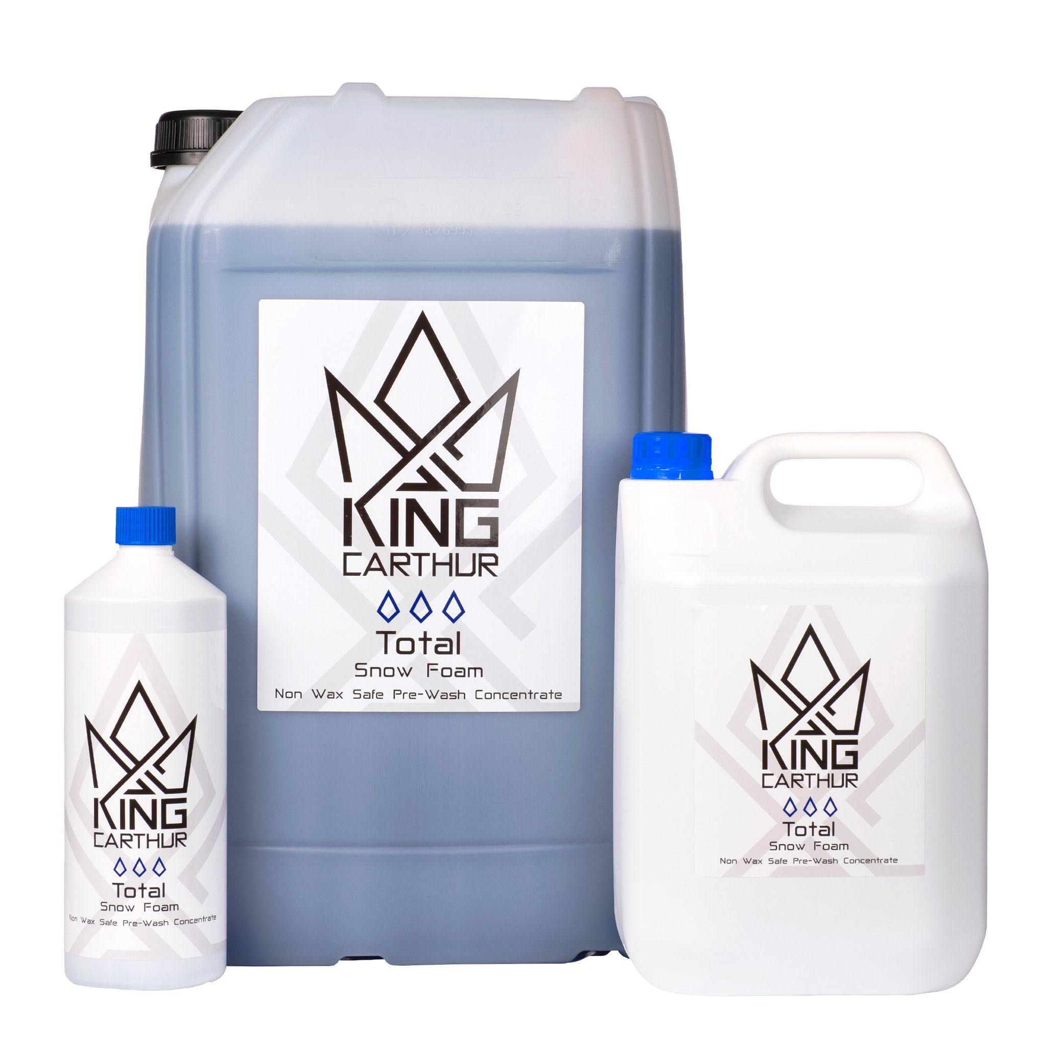 King Carthur Total Snow Foam vaxlösande förtvättsmedel 1000 ml