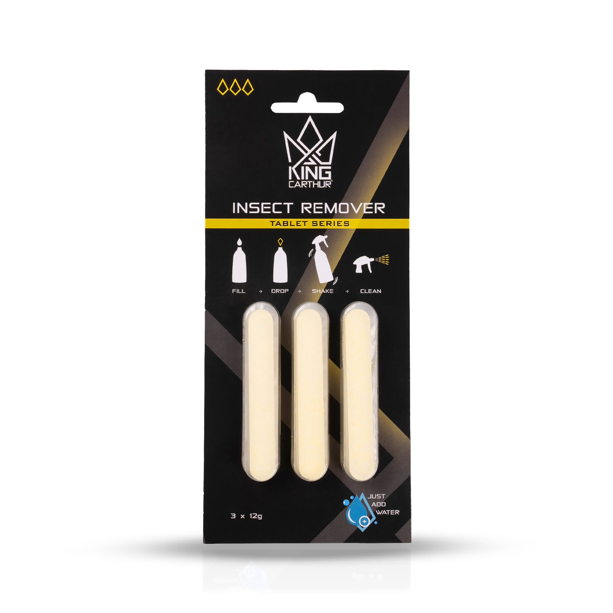 King Carthur Insect Remover Tablet 3-pack