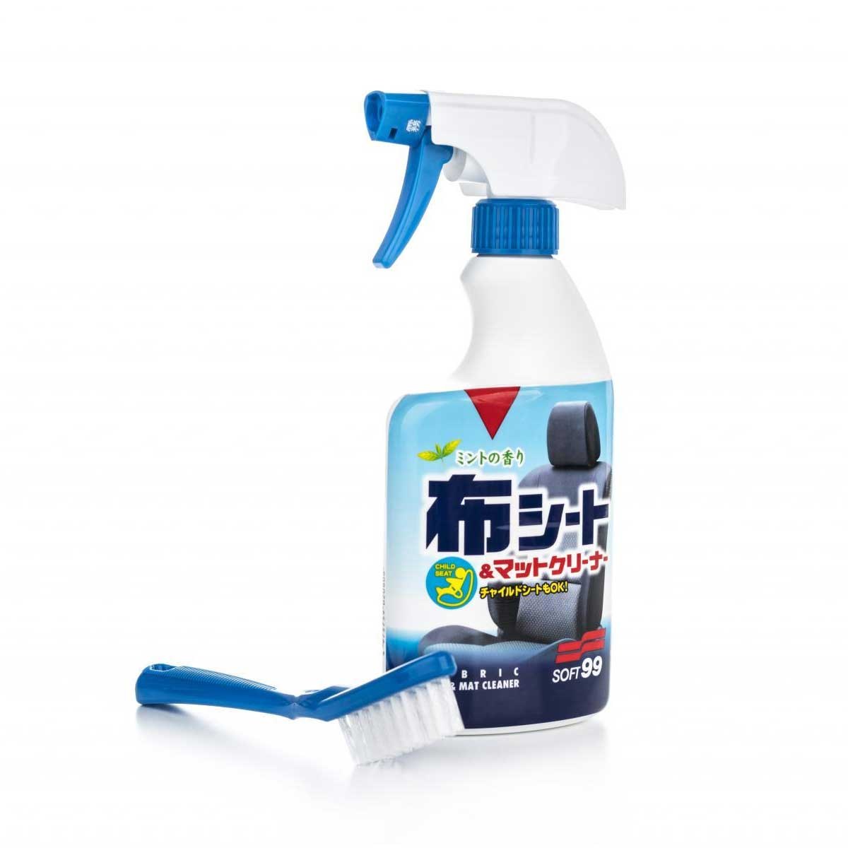Soft99 New Fabric Seat Cleaner textilrengöring 400 ml med borste