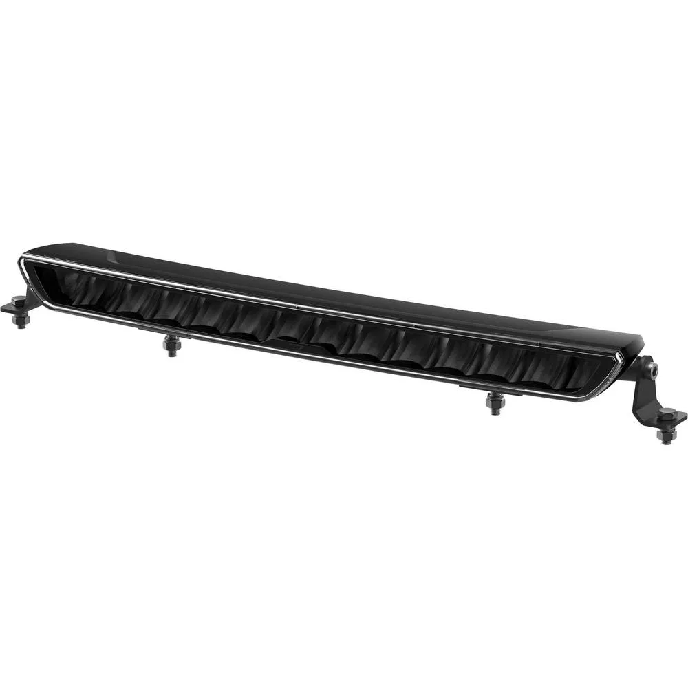 OZZ XB1 20 tum, svart rak LED-ramp med sidofästen