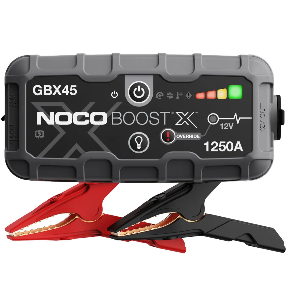 Noco Boost X GBX45 startbooster med override-knapp