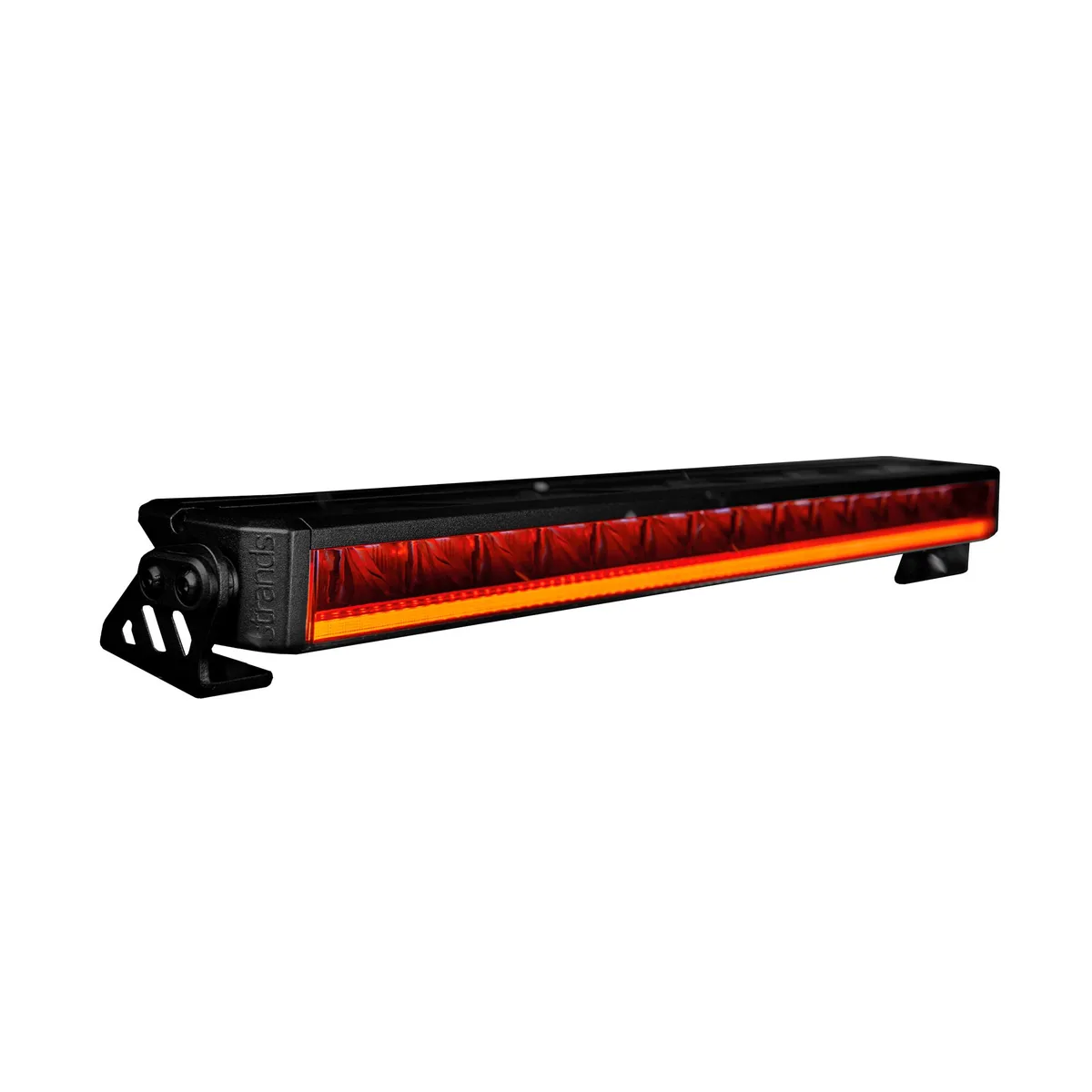Strands Firefly 20 tum, rak och låg LED-ramp med orange positionsljus